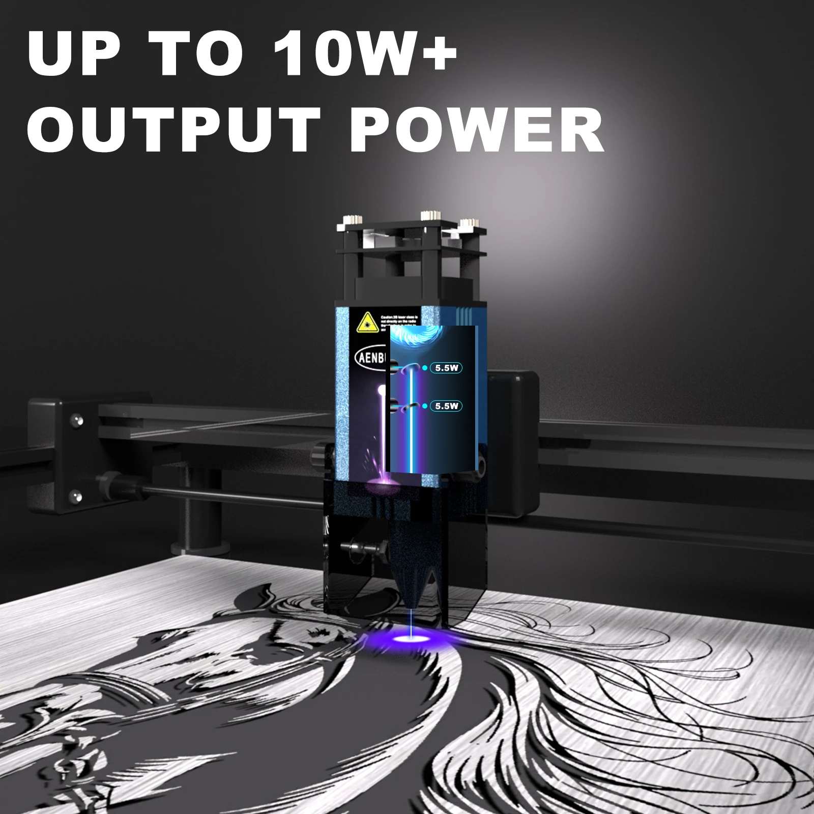 AENBUSLM 40W Laser Engraving Machine 400x400mm Area, Acrylic Wood Board MDF Leather Cutting Engraving
AENBUSLM 40W Laser Engraving Machine 400x400mm Area, Acrylic Wood Board MDF Leather Cutting Engraving