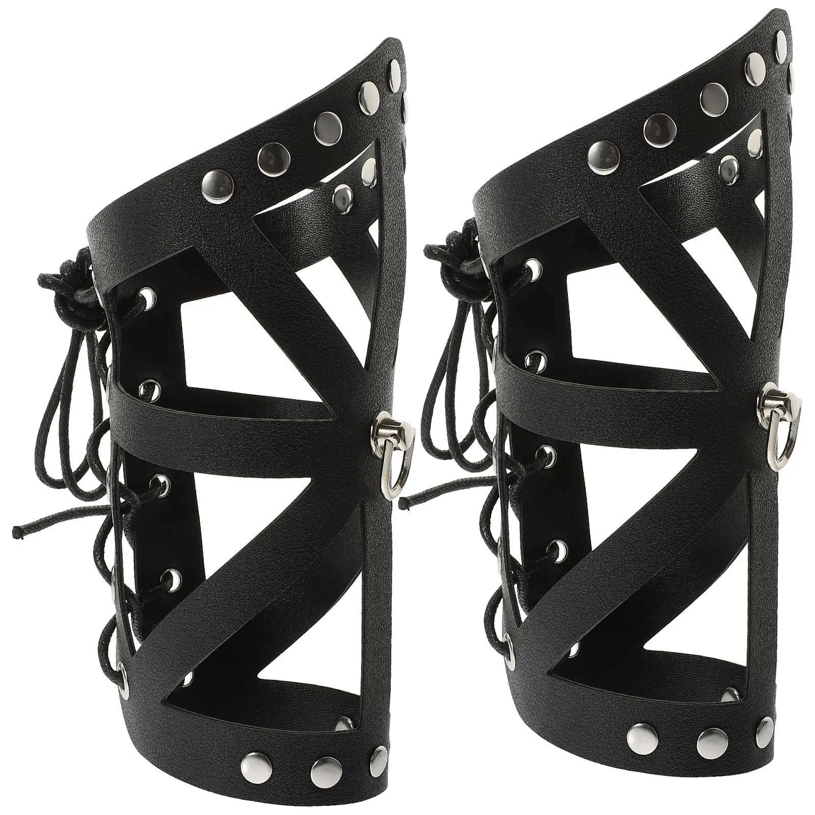 PU Adjustable Arm Guards Strap Bracer Wrist Protector Cosplay Punk Accessories Binding Role Playing Stage Movie Gift
PU Adjustable Arm Guards Strap Bracer Wrist Protector Cosplay Punk Accessories Binding Role Playing Stage Movie Gift