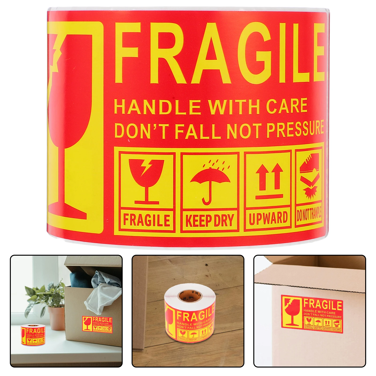 300pcs Fragile Stickers Shipping Labels Warning Adhesive Carton Package Moving Box Label Stickers Caution Glassware
300pcs Fragile Stickers Shipping Labels Warning Adhesive Carton Package Moving Box Label Stickers Caution Glassware