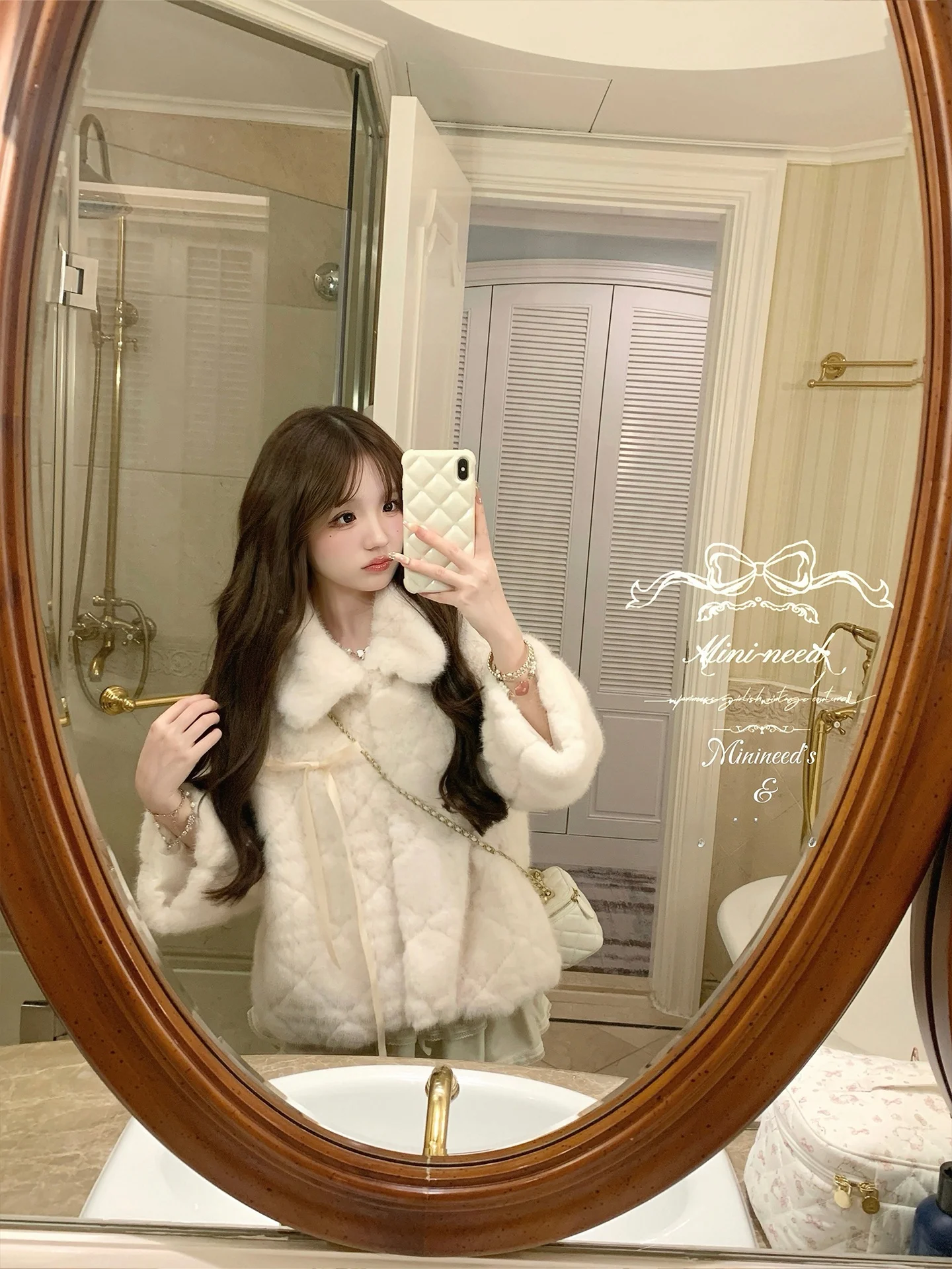 Warmth Velvet Rabbit Princ Cloak Outerwear Eco-friendly Fur Knot Youth Faion Winter Long Sve Stand Fit
Warmth Velvet Rabbit Princ Cloak Outerwear Eco-friendly Fur Knot Youth Faion Winter Long Sve Stand Fit