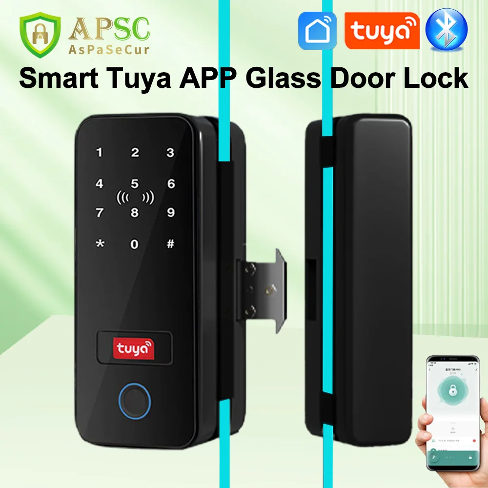 Tuya Smart Bluetooth биометрический стеклянный дверной замок с паролем и отпечатком пальца электронный цифровой замок для офисных деловых отделений
Tuya Smart Bluetooth биометрический стеклянный дверной замок с паролем и отпечатком пальца электронный цифровой замок для офисных деловых отделений