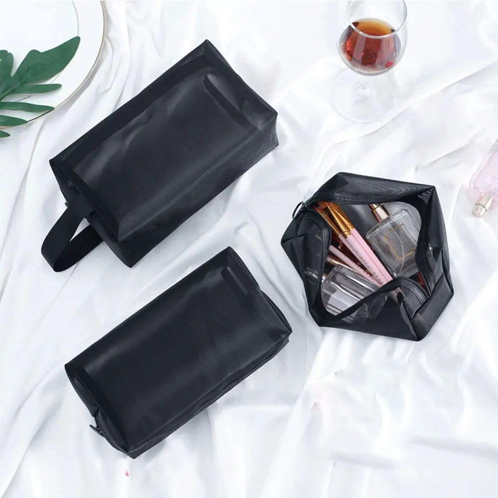 Zipper Handbags Toiletry Bag Cosmetic Bag Travel Organizer Mesh Package Makeup Pouch
Zipper Handbags Toiletry Bag Cosmetic Bag Travel Organizer Mesh Package Makeup Pouch