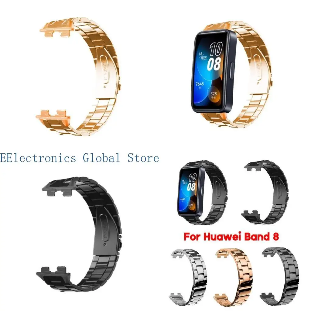 Ремешок-браслет из нержавеющей стали 462B с защитой от пота для умных часов Band 8
Ремешок-браслет из нержавеющей стали 462B с защитой от пота для умных часов Band 8