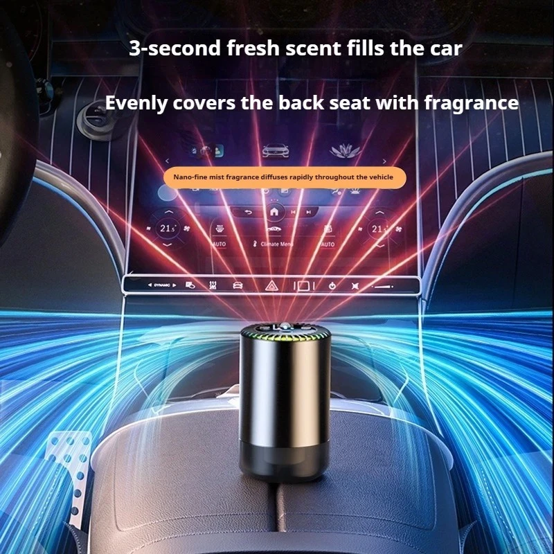 Universal 3 Levels Car Aromatherapy Car Perfume Accessories Automatic Spray Machine with Starry Sky Ceiling and Ambient Lighting
Universal 3 Levels Car Aromatherapy Car Perfume Accessories Automatic Spray Machine with Starry Sky Ceiling and Ambient Lighting