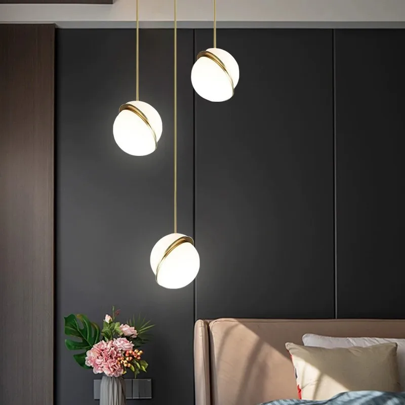 Modern Simple Ball Pendant Lamp Acrylic White Chandelier for Dining Table Bedroom Kitchen Home Decor Indoor Lighting Fixtures
Modern Simple Ball Pendant Lamp Acrylic White Chandelier for Dining Table Bedroom Kitchen Home Decor Indoor Lighting Fixtures