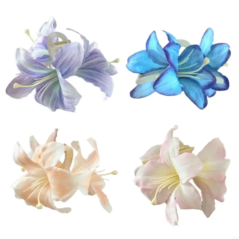 Y88A Practical Plastic Floral Hair Claw Clip Offering Stylish And Secure Grip Fashion Hair Accessory For Fashion Ladies
Y88A Practical Plastic Floral Hair Claw Clip Offering Stylish And Secure Grip Fashion Hair Accessory For Fashion Ladies