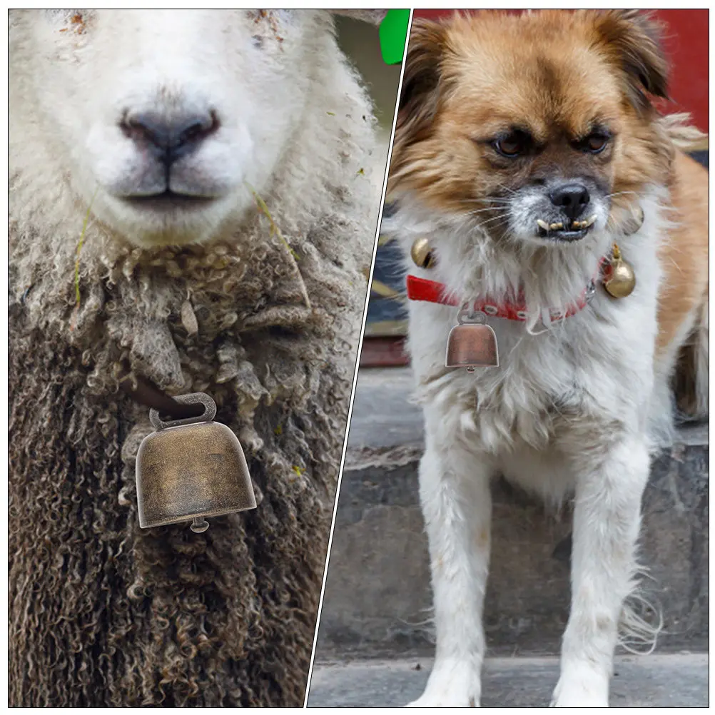 4Pcs High-Quality Cowbell Rustic Metal Pet Bell Lightweight Anti-Lost Hanging Cattle Bells Livestock Sheep Horse
4Pcs High-Quality Cowbell Rustic Metal Pet Bell Lightweight Anti-Lost Hanging Cattle Bells Livestock Sheep Horse