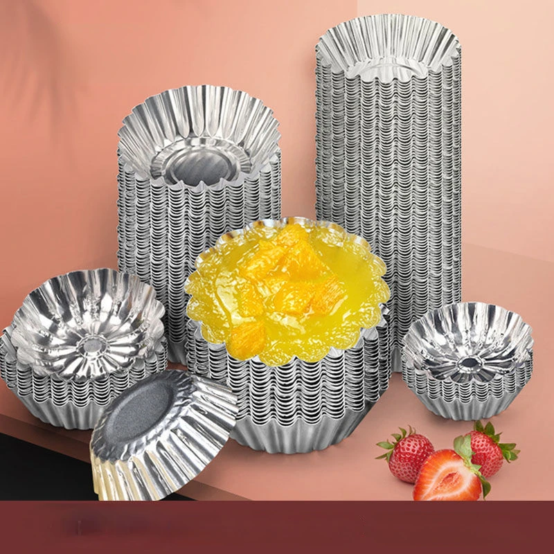 Disposable Chrysanthemum Cup Egg Tart Cup Bowl Cake Thickened Aluminum Foil Egg Tart Tray Steamed Tin Foil Tray Xiaolongbao Tray
Disposable Chrysanthemum Cup Egg Tart Cup Bowl Cake Thickened Aluminum Foil Egg Tart Tray Steamed Tin Foil Tray Xiaolongbao Tray