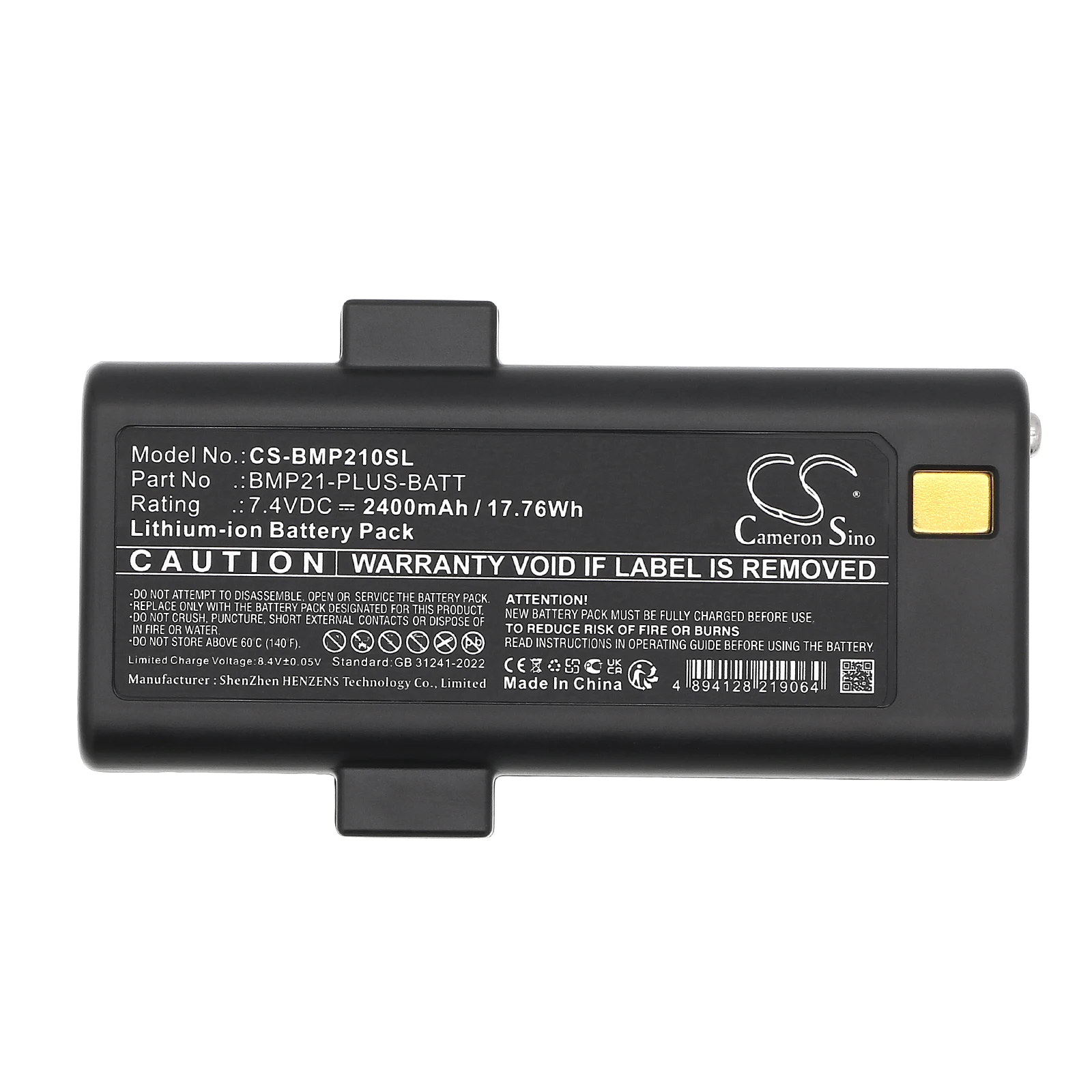 Аккумулятор для BMP21 Plus, BMP21-Lab, M210, M210-Lab, PN: 170420, BMP21-PLUS-BATT, G6120161, 2400 мАч / 17,76 Вт·ч
Аккумулятор для BMP21 Plus, BMP21-Lab, M210, M210-Lab, PN: 170420, BMP21-PLUS-BATT, G6120161, 2400 мАч / 17,76 Вт·ч