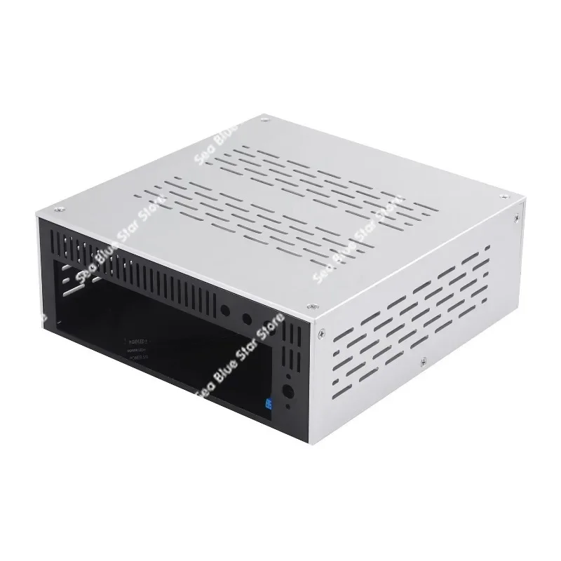 A01 Side Through Chassis Mini ITX Chassis All Aluminum Desktop Small Steel Cannon HTPC Bedroom Living Room Small Chassis
A01 Side Through Chassis Mini ITX Chassis All Aluminum Desktop Small Steel Cannon HTPC Bedroom Living Room Small Chassis