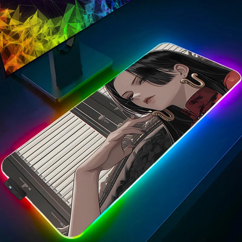 RGB Backlight Mouse Pad 90x40cm one piece Boa Hancock Anime Gabinete Computer LED Desk Mat Keyboard Gaming Accessories Mousepad
RGB Backlight Mouse Pad 90x40cm one piece Boa Hancock Anime Gabinete Computer LED Desk Mat Keyboard Gaming Accessories Mousepad