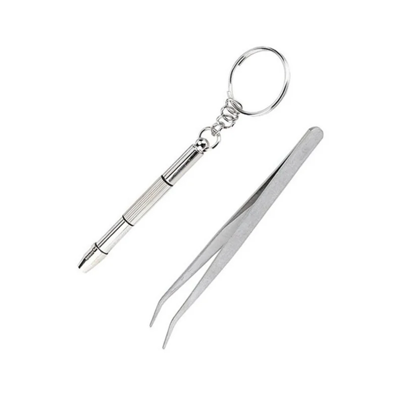 LLCS-Glasses Repair Kit Frameless Sunglasses Nose Holder Clock Screwdriver Nut Tool Family Repair Tool Combination Durable
LLCS-Glasses Repair Kit Frameless Sunglasses Nose Holder Clock Screwdriver Nut Tool Family Repair Tool Combination Durable