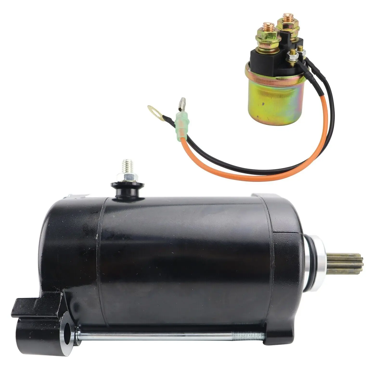 2PCS Starter Motor Relay Set For Yamaha GP760 WaveRunner RA760 Wave Raider Wave Raider 700 RA 64X-81800-00-00 18894 6G1-81941-10
2PCS Starter Motor Relay Set For Yamaha GP760 WaveRunner RA760 Wave Raider Wave Raider 700 RA 64X-81800-00-00 18894 6G1-81941-10