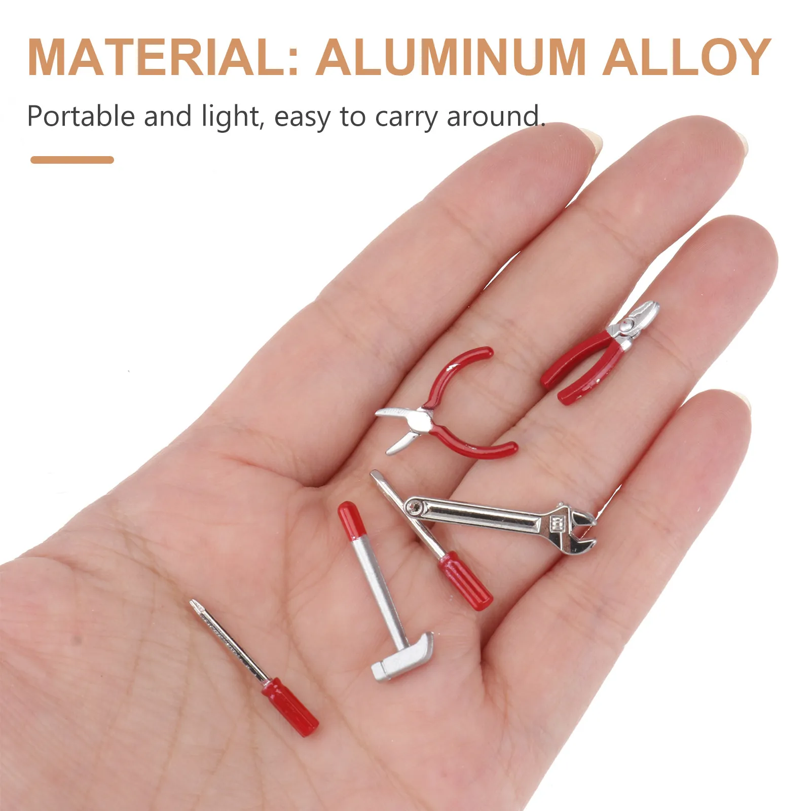 Набор миниатюрных инструментов для домашнего ремонта: портативный легкий мини-молоток, гаечный ключ, аксессуары для микроландшафта и декора рабочего стола
Набор миниатюрных инструментов для домашнего ремонта: портативный легкий мини-молоток, гаечный ключ, аксессуары для микроландшафта и декора рабочего стола