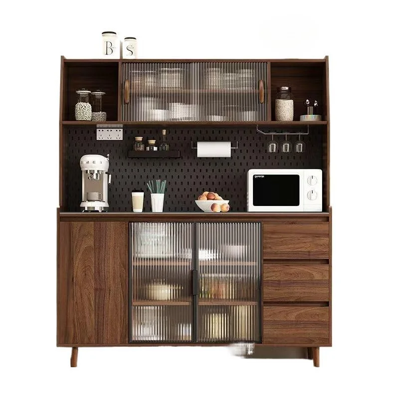 Solid wood dining side cabinet against the wall New Chinese dining side cabinet Living room wine cabinet Tea cabinet
Solid wood dining side cabinet against the wall New Chinese dining side cabinet Living room wine cabinet Tea cabinet