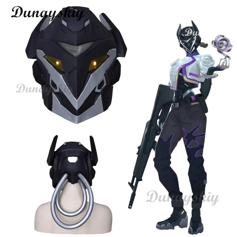 Vyse Cosplay Props Helmet Valorant Vyse Halloween Mask EVA Foam Work with PU Leather Airsoft Paintball Full Face Mask Helmet
Vyse Cosplay Props Helmet Valorant Vyse Halloween Mask EVA Foam Work with PU Leather Airsoft Paintball Full Face Mask Helmet