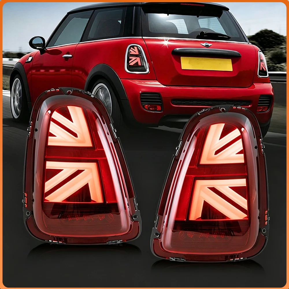 Upgrade Flag Style Car Taillight lamps Assembly For 2007-2010 Mini R56 R57 R58 R59 LED Start Animation Tail Lamp Accessories
Upgrade Flag Style Car Taillight lamps Assembly For 2007-2010 Mini R56 R57 R58 R59 LED Start Animation Tail Lamp Accessories