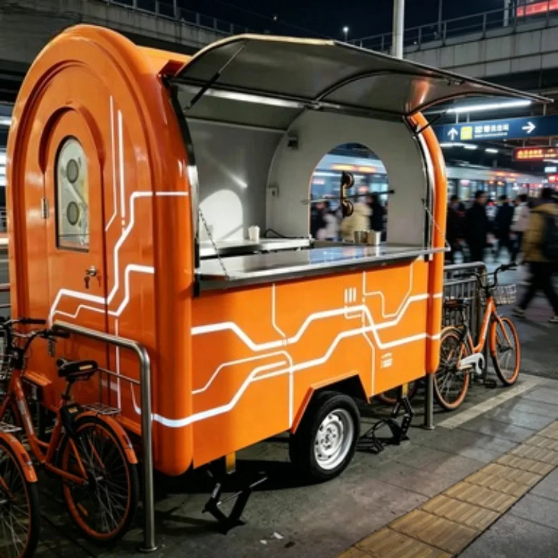 Street Food Trailer With Freezer Fridge Mobile Catering Truck For Ice Cream Coffee Hot Dog Sale
Street Food Trailer With Freezer Fridge Mobile Catering Truck For Ice Cream Coffee Hot Dog Sale