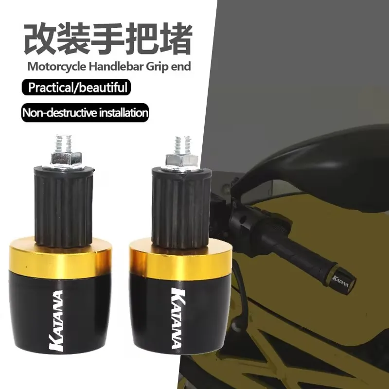 For SUZUKI SV 650 SV 650S SV650 SV650S KATANA 1999-2009 Logo Plugs Motorcycle 7/8''22mm Handlebar Moto Handle Bar Grips Cap Ends
For SUZUKI SV 650 SV 650S SV650 SV650S KATANA 1999-2009 Logo Plugs Motorcycle 7/8''22mm Handlebar Moto Handle Bar Grips Cap Ends