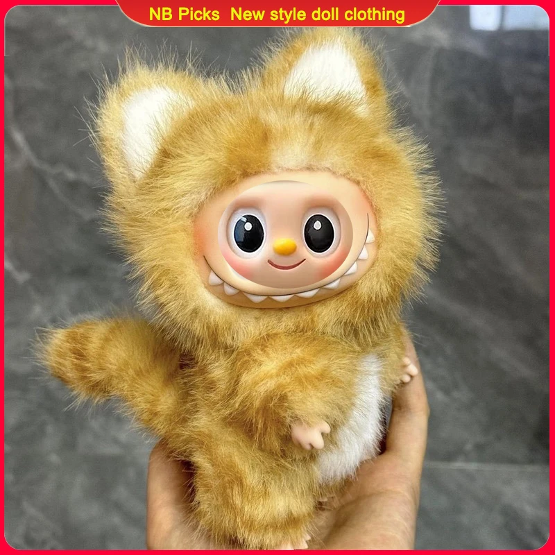 New Arrivals For 17cm Labubu Clothes Handmade Cartoon Furry Clothing Japanese Anime Hakimi Cat Starry Sky Clothing Accessories
New Arrivals For 17cm Labubu Clothes Handmade Cartoon Furry Clothing Japanese Anime Hakimi Cat Starry Sky Clothing Accessories