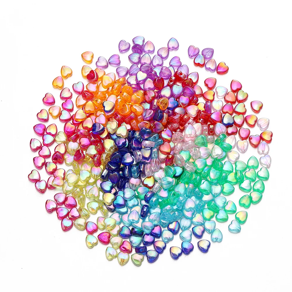 450pcs/Lot Mixed 9 Color 9mm Acrylic Heart Beads Love Shape Loose Spacer Beads for Bracelet Necklace Jewelry Making Accessories
450pcs/Lot Mixed 9 Color 9mm Acrylic Heart Beads Love Shape Loose Spacer Beads for Bracelet Necklace Jewelry Making Accessories