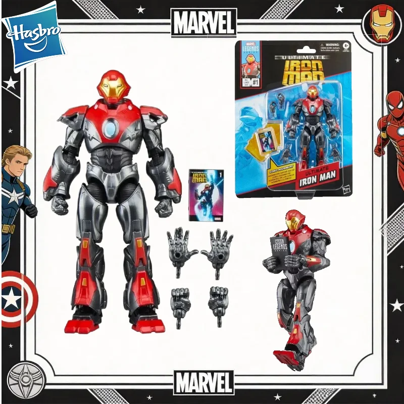 【IN STOCK】Hasbro Marvel Legends Series Ultimate Iron Man 15cm Action Figure Collection Original Toys Model Ornament Gifts
【IN STOCK】Hasbro Marvel Legends Series Ultimate Iron Man 15cm Action Figure Collection Original Toys Model Ornament Gifts