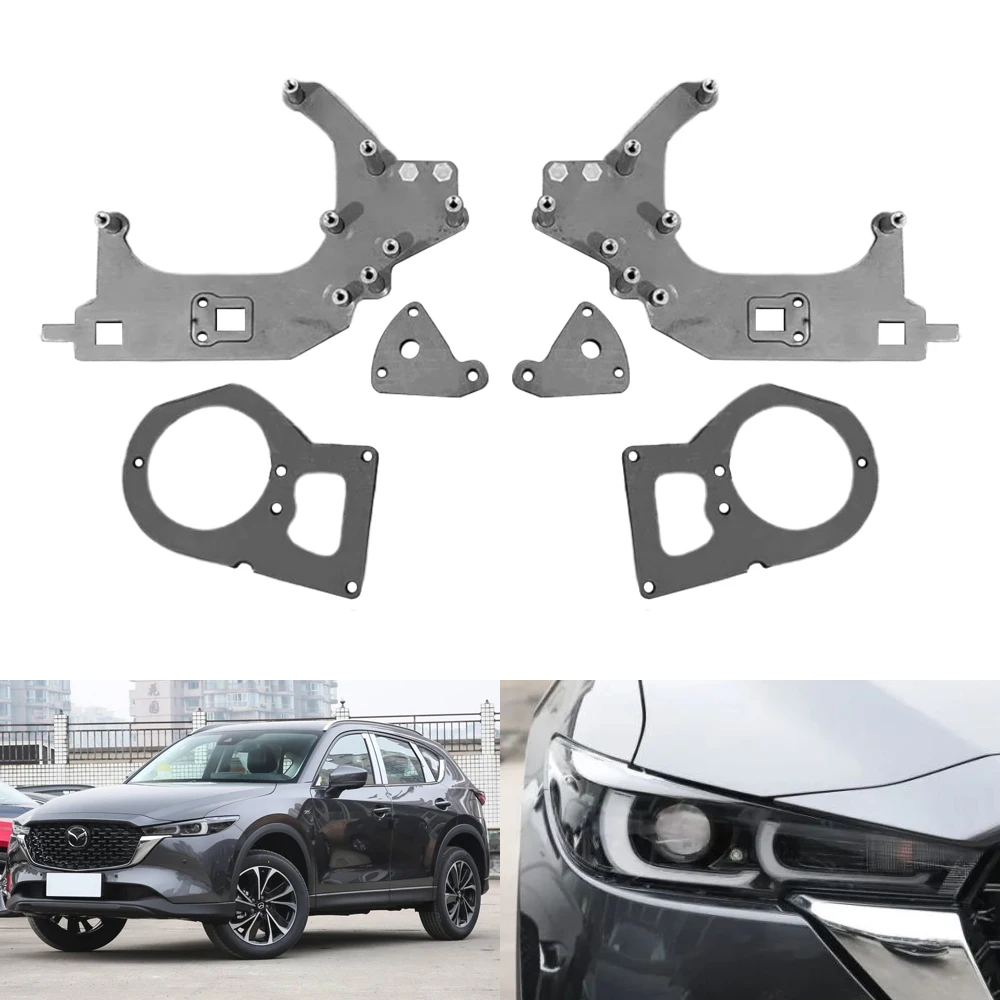 Адаптер для стайлинга автомобиля Taochis, кронштейн для фар Mazda CX-5 CX5 светодиодный 2022 HID xenon Hella 3R 5 G5, объектив проектора
Адаптер для стайлинга автомобиля Taochis, кронштейн для фар Mazda CX-5 CX5 светодиодный 2022 HID xenon Hella 3R 5 G5, объектив проектора