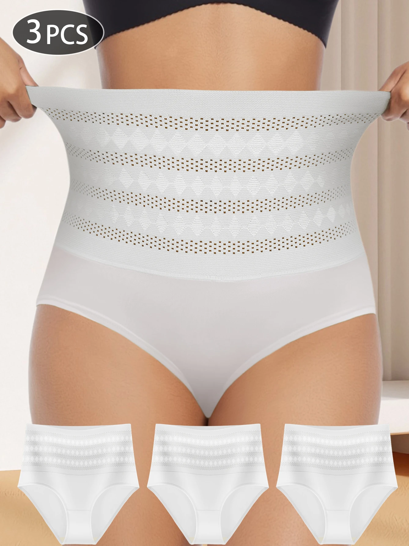 Комплект из 3 предметов: женское комфортное корректирующее белье с высокой талией, дышащая сетчатая ткань, треугольный дизайн для максимального комфорта во время занятий спортом.
Комплект из 3 предметов: женское комфортное корректирующее белье с высокой талией, дышащая сетчатая ткань, треугольный дизайн для максимального комфорта во время занятий спортом.