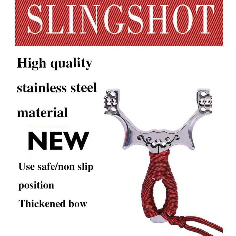 Рогатка из нержавеющей стали с рисунком орхидеи, высокоточный набор резинок с двойной карточкой для охоты на открытом воздухе, спорта и праздничных подарков
Рогатка из нержавеющей стали с рисунком орхидеи, высокоточный набор резинок с двойной карточкой для охоты на открытом воздухе, спорта и праздничных подарков