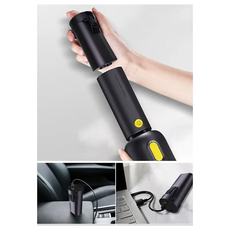 FSLH Vacuum Handheld Cordless Rechargeable, Portable Hand Helds Vacuuming Cleaner for Car Home Office Pets Hair, black
FSLH Vacuum Handheld Cordless Rechargeable, Portable Hand Helds Vacuuming Cleaner for Car Home Office Pets Hair, black