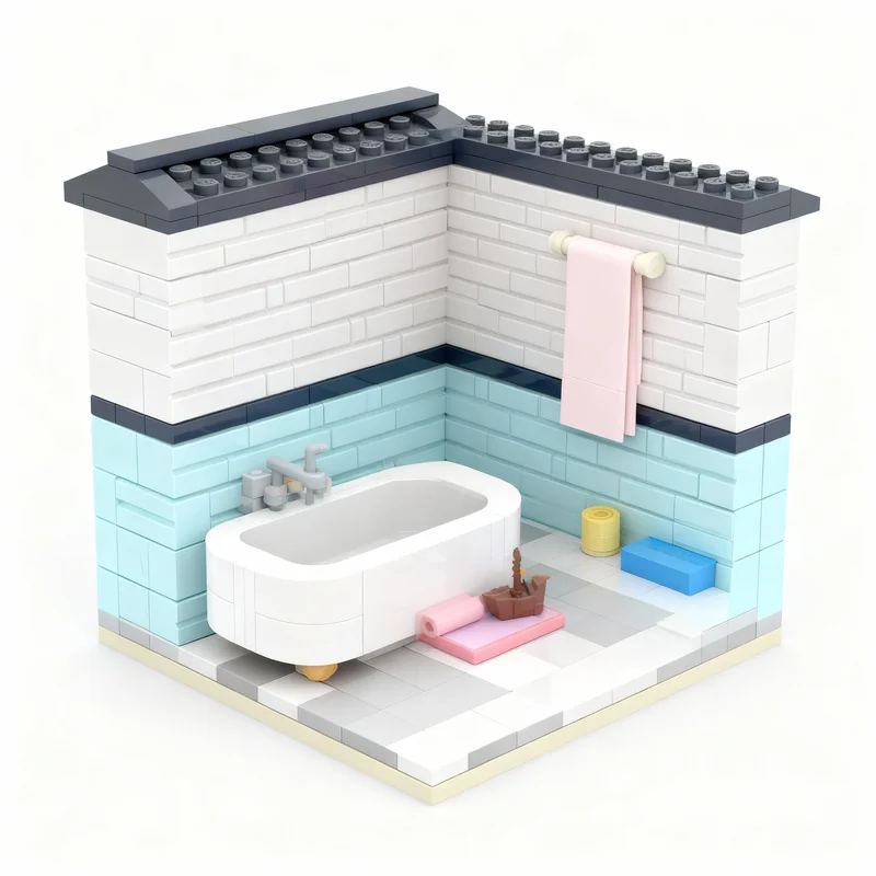 343pcs MOC Bath Time Fun City Model Building Blocks Construction Toy Christmas Gifts DIY Creative Idea Education Assemble Brick
343pcs MOC Bath Time Fun City Model Building Blocks Construction Toy Christmas Gifts DIY Creative Idea Education Assemble Brick