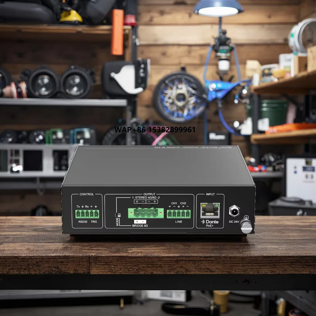 Dante 2-Channel Mini Power Amplifier for Motorcycle Car Home-Portable Stereo Sound with USB/MP3/FM/DVD/SD Support
Dante 2-Channel Mini Power Amplifier for Motorcycle Car Home-Portable Stereo Sound with USB/MP3/FM/DVD/SD Support