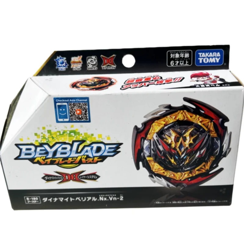 TAKARA TOMY Destruction Belfyre / Dynamite Belial Nexus Venture-2 Burst DB Beyblade B-180
TAKARA TOMY Destruction Belfyre / Dynamite Belial Nexus Venture-2 Burst DB Beyblade B-180