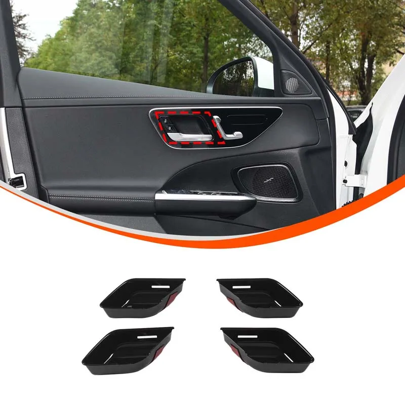 For Mercedes-Benz C-Class GLC E-Class EQE 2022-2024 ABS Black Car Inner Door Bowl Decoration Sticker Car Protection Accessories
For Mercedes-Benz C-Class GLC E-Class EQE 2022-2024 ABS Black Car Inner Door Bowl Decoration Sticker Car Protection Accessories