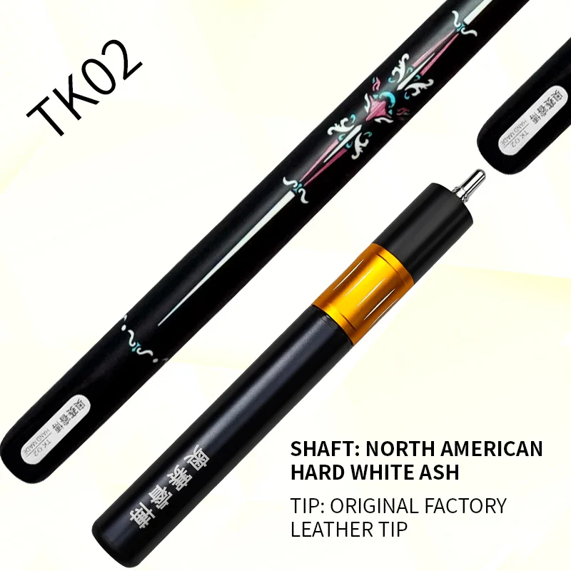One-piece Pool Snooker High Quality 18oz Lightweight Durable North American Hard White Ceramic Wood Leather Tip
One-piece Pool Snooker High Quality 18oz Lightweight Durable North American Hard White Ceramic Wood Leather Tip