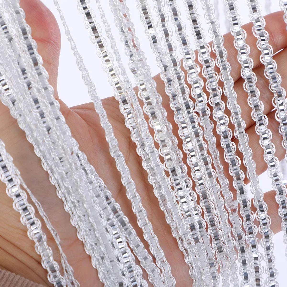 Practical 2M*1M String Curtain Panels Door Fly Screen Hanging Beaded Curtains Room Divider Net
Practical 2M*1M String Curtain Panels Door Fly Screen Hanging Beaded Curtains Room Divider Net