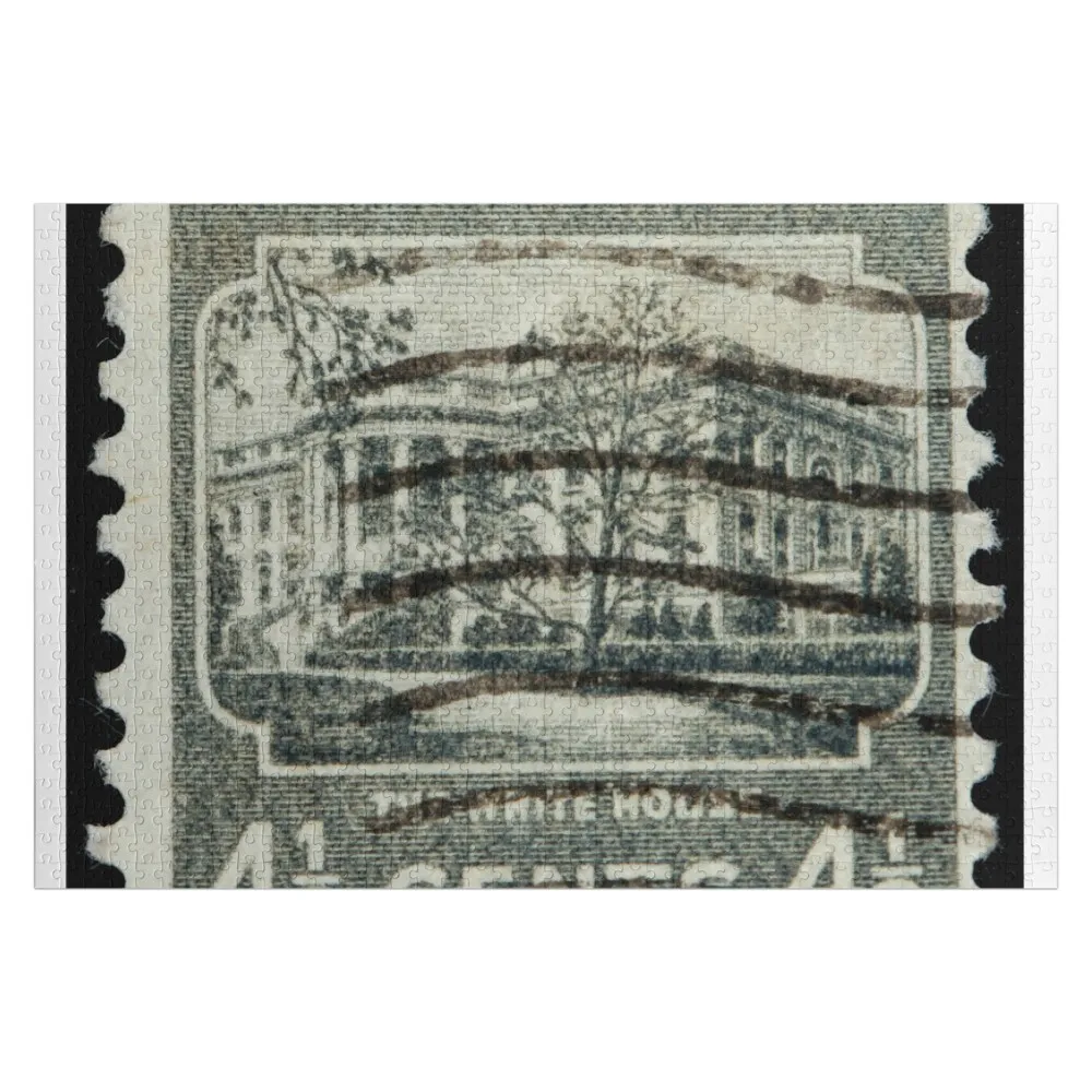 The white house on a vintage postage stamp Jigsaw Puzzle Wooden Name Custom Child Personalised Name Jigsaw For Kids Puzzle
The white house on a vintage postage stamp Jigsaw Puzzle Wooden Name Custom Child Personalised Name Jigsaw For Kids Puzzle
