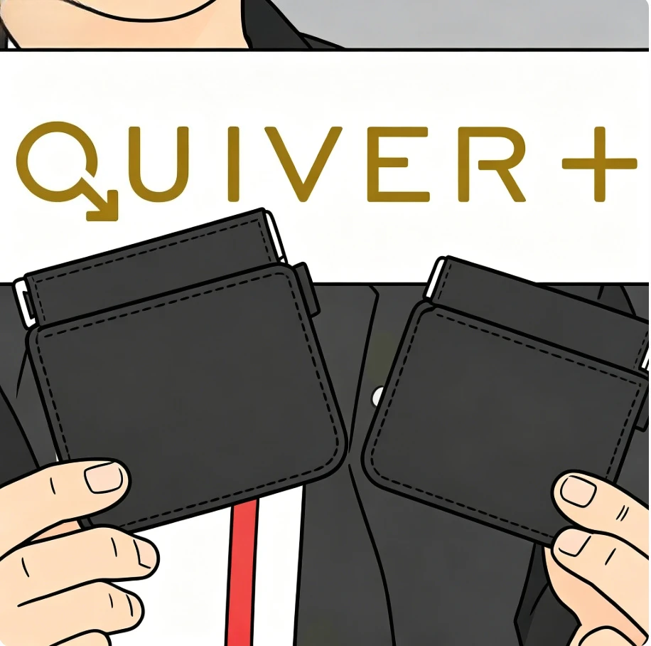 VDR Quiver Plus By Kelvin Chow Coin Magic Tricks Coin Bag Wallet Close up Magic Magia Magie Magicians Prop Accessory Illusion
VDR Quiver Plus By Kelvin Chow Coin Magic Tricks Coin Bag Wallet Close up Magic Magia Magie Magicians Prop Accessory Illusion