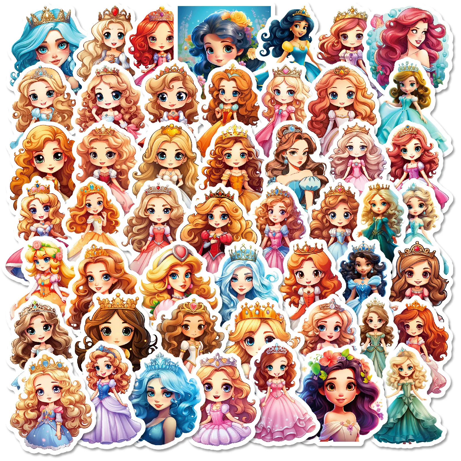 10/50PCS Princess Cartoon Stickers Fairy Tale Style Graffiti Kids Toys Suitcase Fridge Laptop Guitar Car Bike Skateboard Decals
10/50PCS Princess Cartoon Stickers Fairy Tale Style Graffiti Kids Toys Suitcase Fridge Laptop Guitar Car Bike Skateboard Decals