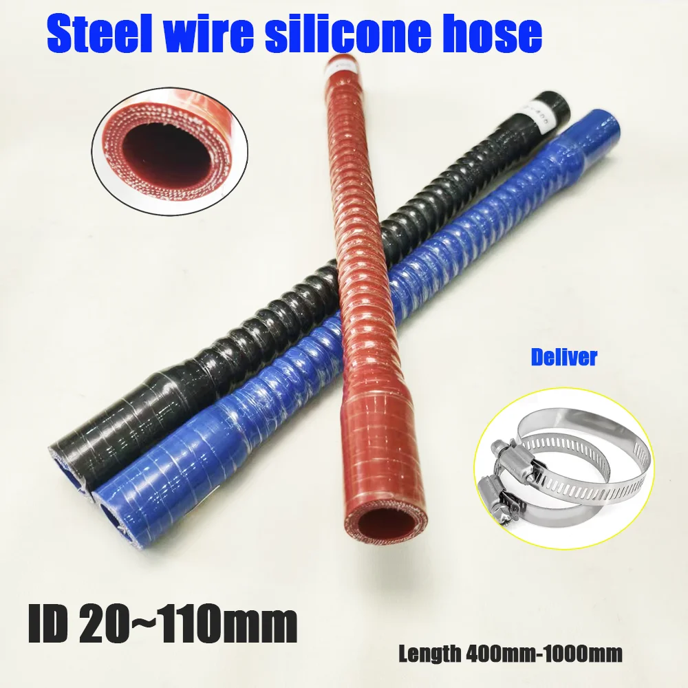 Steel Wire Corrugated Pipe Silicone Hose High-Pressure High-Temperature Intake Pipe Intercooler Air Filter Connection
Steel Wire Corrugated Pipe Silicone Hose High-Pressure High-Temperature Intake Pipe Intercooler Air Filter Connection