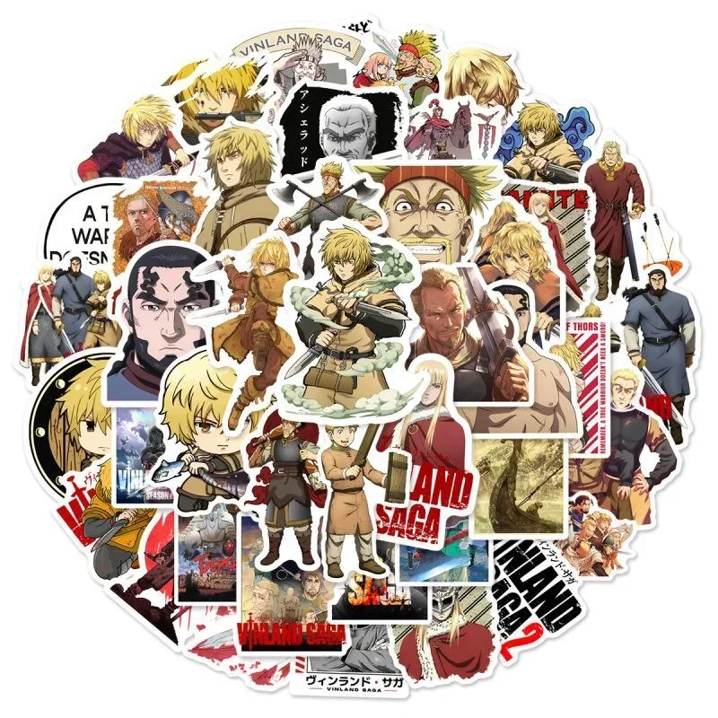 10/25/50 шт. Vinland Saga аниме наклейки милый мультфильм водостойкая наклейка граффити DIY наклейки
10/25/50 шт. Vinland Saga аниме наклейки милый мультфильм водостойкая наклейка граффити DIY наклейки