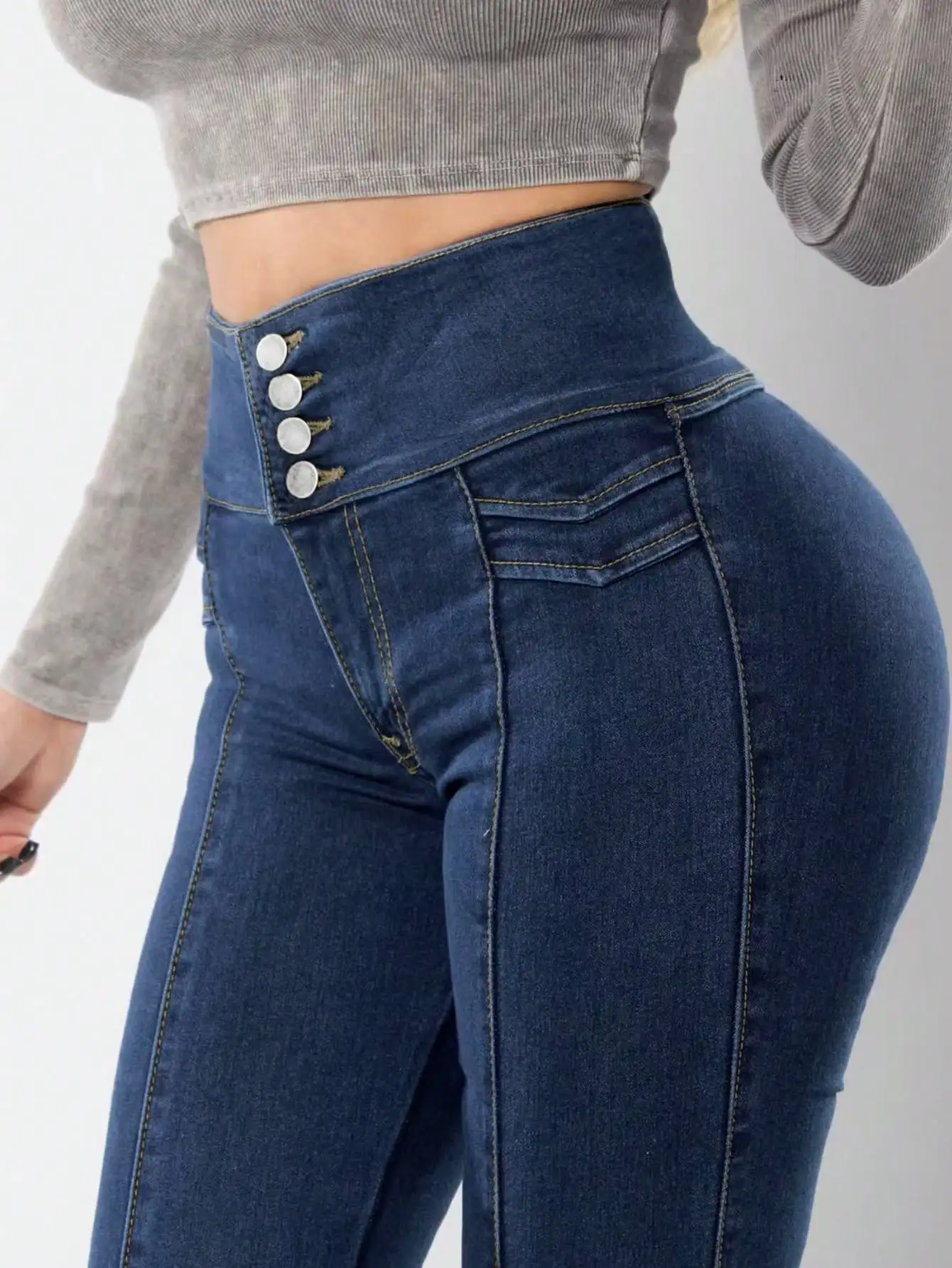 Женские джинсы скинни, модные облегающие джинсовые брюки с подъемом ягодиц, подходят для свиданий, поездок на работу, элегантных прогулок, повседневные,
Женские джинсы скинни, модные облегающие джинсовые брюки с подъемом ягодиц, подходят для свиданий, поездок на работу, элегантных прогулок, повседневные,