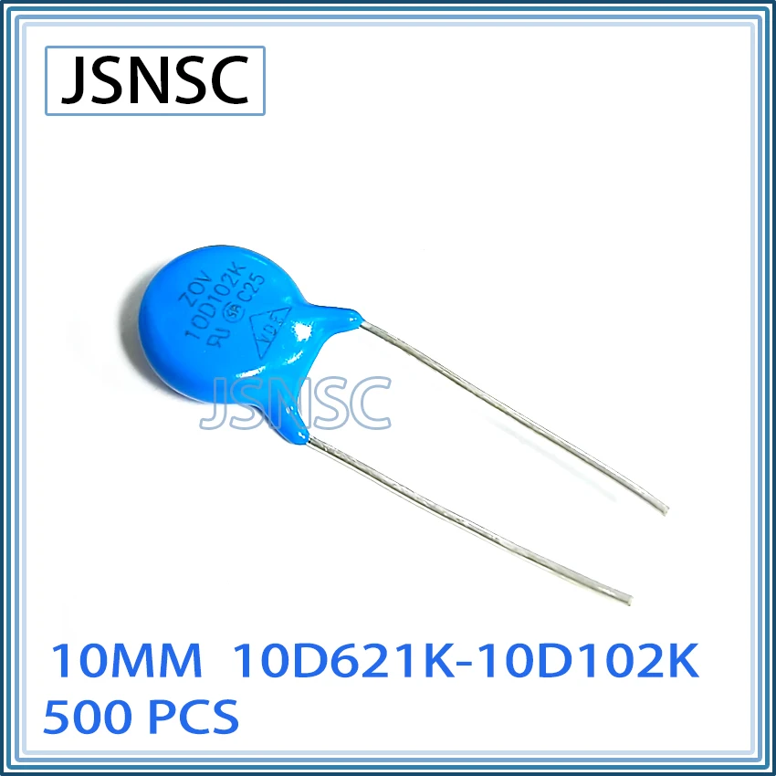 Варистор JSNSC 500 шт. 10D 10D621K 10D681K 10D751K 10D821K 10D911K 10D102K 620 В 680 В 750 В 820 В 910 В 1 кВ 1000 В 10 мм пьезорезистор
Варистор JSNSC 500 шт. 10D 10D621K 10D681K 10D751K 10D821K 10D911K 10D102K 620 В 680 В 750 В 820 В 910 В 1 кВ 1000 В 10 мм пьезорезистор