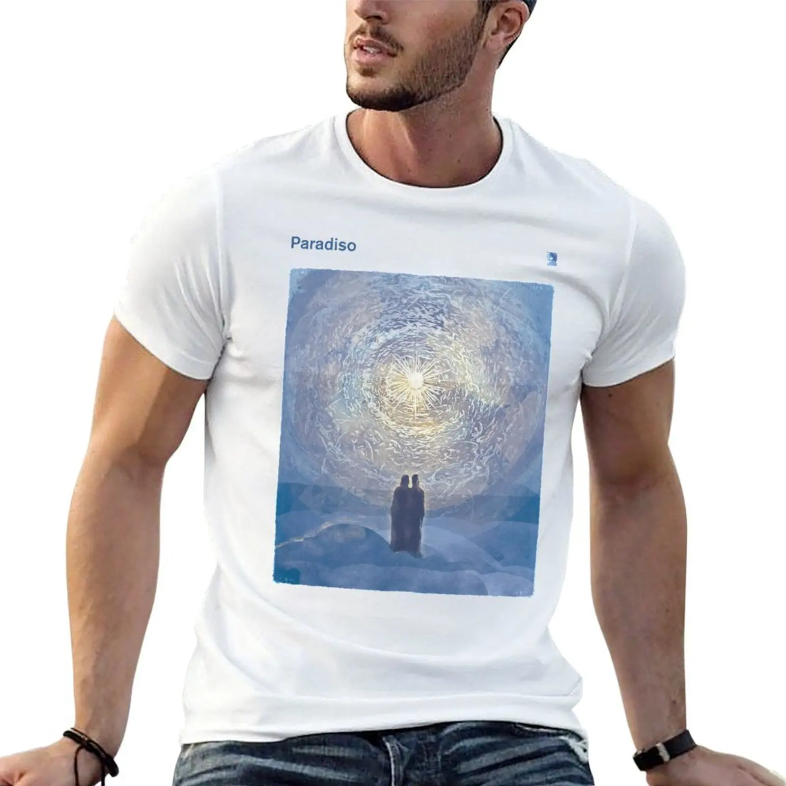 Dante Alighieri - The Divine Comedy, Paradiso T-Shirt man t shirt cotton high quality t shirts for man graphic tees T-Shirt
Dante Alighieri - The Divine Comedy, Paradiso T-Shirt man t shirt cotton high quality t shirts for man graphic tees T-Shirt