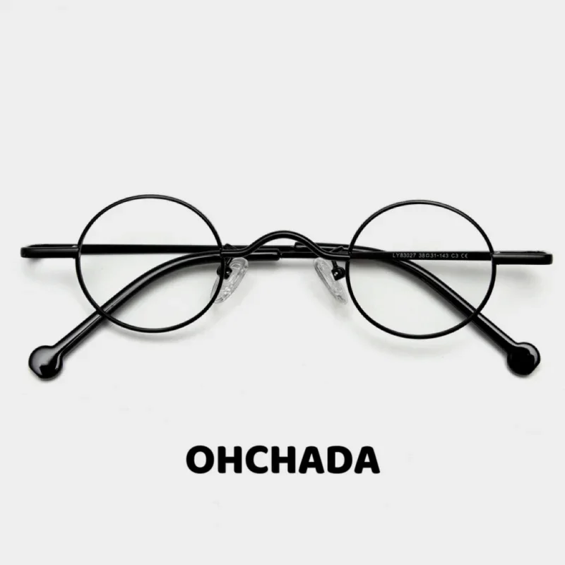 Маленькие круглые очки для близорукости в стиле ретро для мужчин и женщин, ультралегкие очки по рецепту, модная металлическая оправа для очков
Маленькие круглые очки для близорукости в стиле ретро для мужчин и женщин, ультралегкие очки по рецепту, модная металлическая оправа для очков