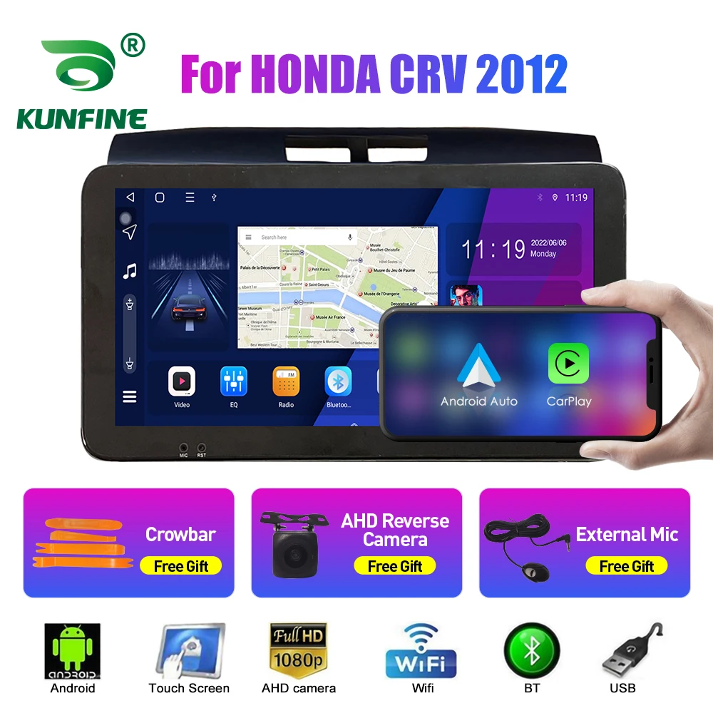 10,33-дюймовый автомобильный радиоприемник для HONDA CRV 2012 2Din Android, восьмиядерный автомобильный стерео DVD, GPS-навигатор, плеер QLED, экран Carplay
10,33-дюймовый автомобильный радиоприемник для HONDA CRV 2012 2Din Android, восьмиядерный автомобильный стерео DVD, GPS-навигатор, плеер QLED, экран Carplay