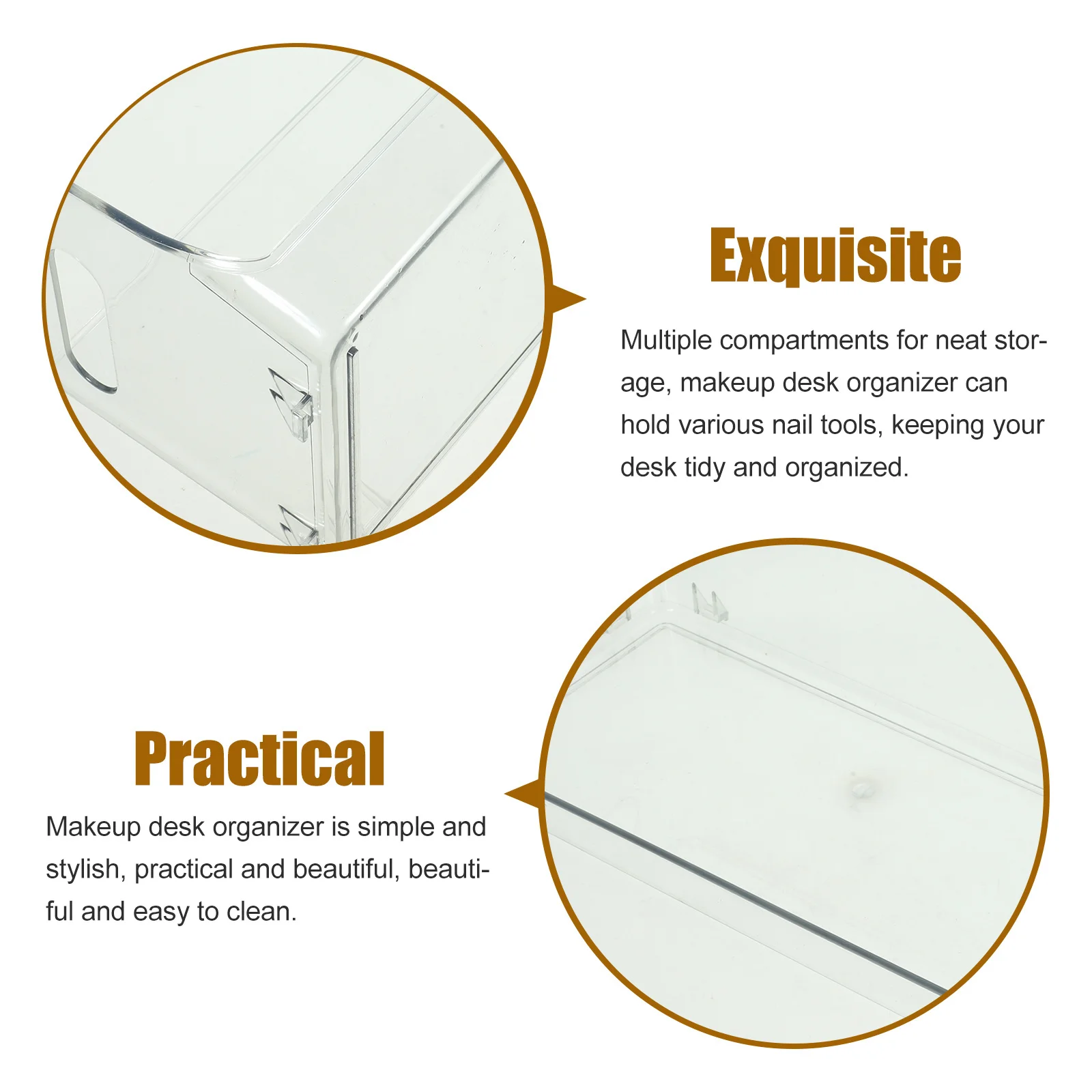 Clear Stackable Desktop Sundries Storage Box Organizer Space Saving Makeup Cosmetics Snacks Holder for Home Office
Clear Stackable Desktop Sundries Storage Box Organizer Space Saving Makeup Cosmetics Snacks Holder for Home Office