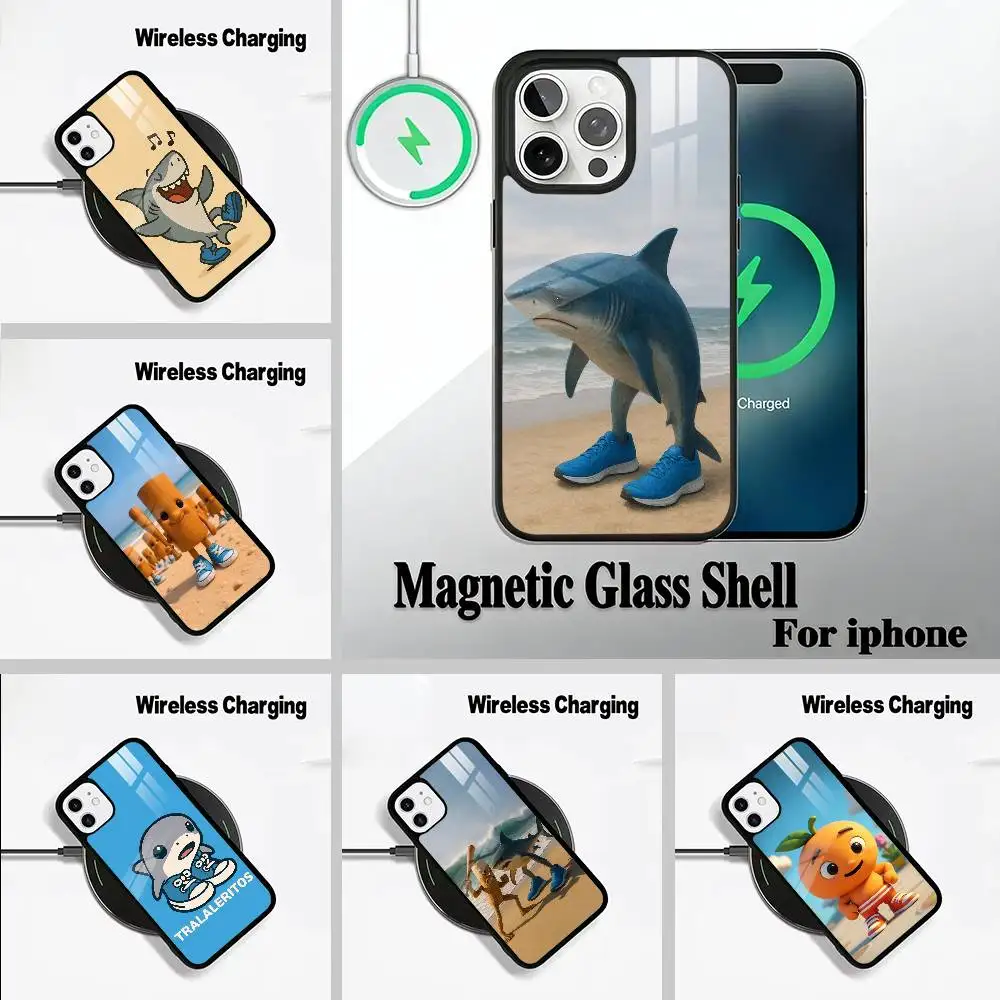 Brainrot Tralalero Phone Case For IPhone17 16 15 14 13 12 11 Pro Max 16/15/14Plus Wireless Charger Cover Funda
Brainrot Tralalero Phone Case For IPhone17 16 15 14 13 12 11 Pro Max 16/15/14Plus Wireless Charger Cover Funda