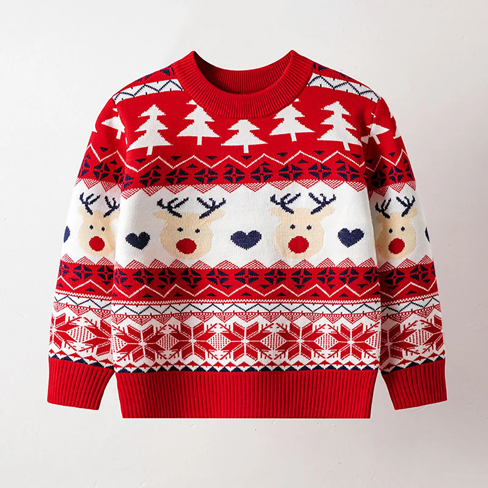 Children Christmas Sweaters Autumn Winter Warm Pullover Baby Cartoon Knitted Sweaters Kids Clothes 2-6 Year Boy Girl Xmas Jumper
Children Christmas Sweaters Autumn Winter Warm Pullover Baby Cartoon Knitted Sweaters Kids Clothes 2-6 Year Boy Girl Xmas Jumper