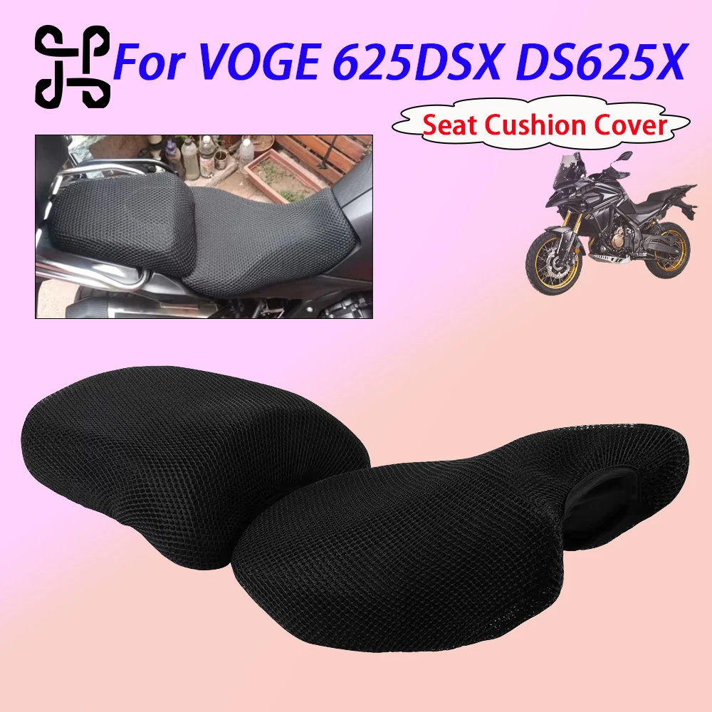 For VOGE DS625X 625DSX DSX625 DSX 625 DSX625X Motorcycle Mesh Seat Cover Breathable Cushion Protector Anti-Slip Heat Insulation
For VOGE DS625X 625DSX DSX625 DSX 625 DSX625X Motorcycle Mesh Seat Cover Breathable Cushion Protector Anti-Slip Heat Insulation